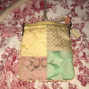 Multicolored Coach purse